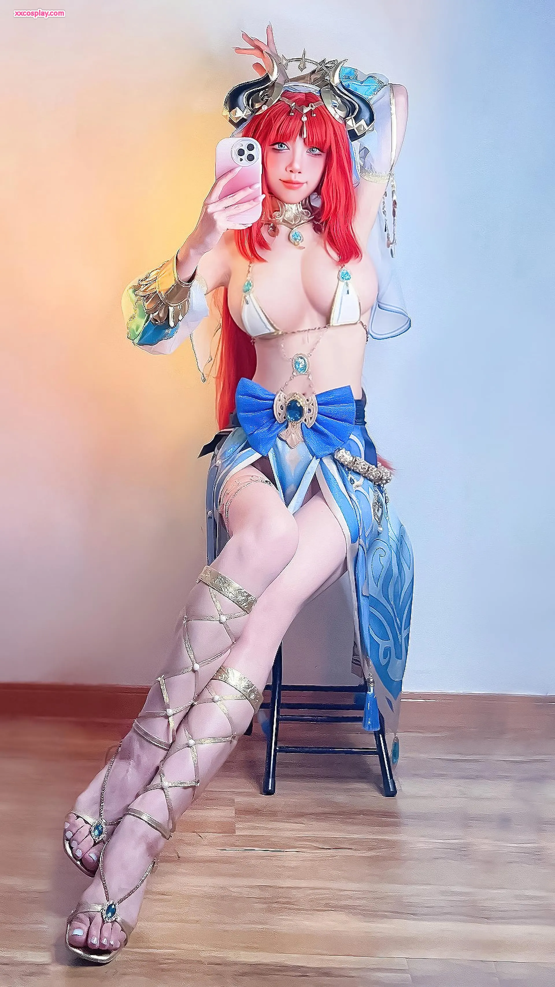 수묘 아쿠아: 매혹적인 닐루 란제리